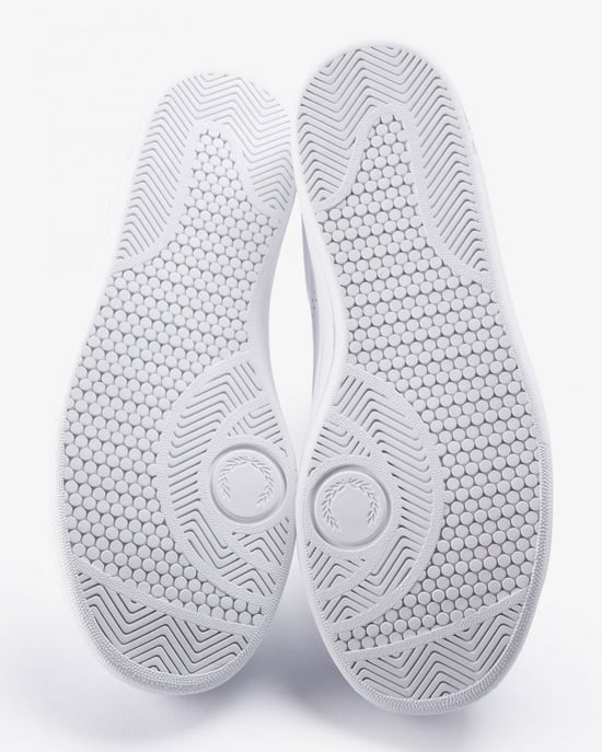 Fred Perry Cupsole Leder Herren Weiße Sneakers - Image 4