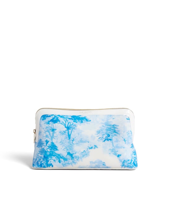 Ted Baker Rexii New Romantic Printed Wash Bag, White
