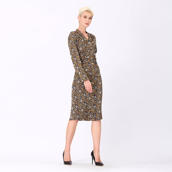 Hemdblusenkleid mit Art-Deco-Print - Image 2