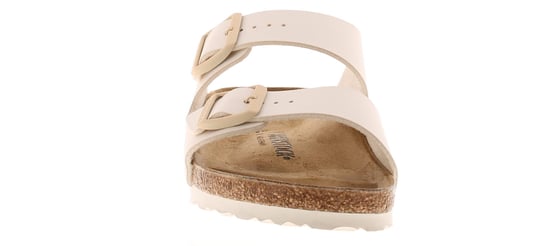 Birkenstock Damen Flache Sandalen Arizona Slip-On Eierschale - Image 3