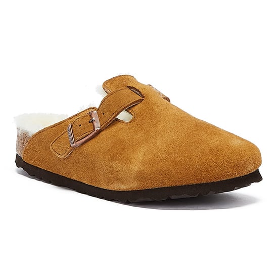 Birkenstock Boston Schurwoll-Nerz Hausschuhe - Image 2