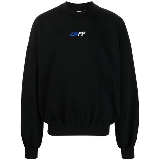 Off-White Exact Opposite Boxy Fit Schwarzes Sweatshirt - Image 1