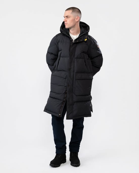 Parajumpers Long Bear Herren Kapuzen Lang Pufferjacke - Image 1