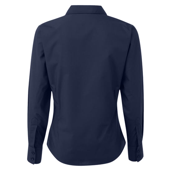 Premier - Bluse für Damen Langärmlig (Marineblau) - Image 2