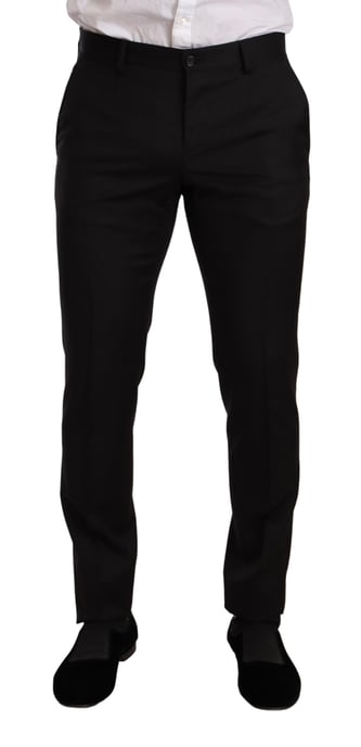 Dolce & Gabbana - Costume 2 pièces MARTINI SLIM FIT à carreaux noirs pour homme - Image 6