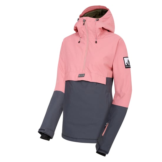 Dare 2B - "Snowburst" Skijacke Über den Kopf für Damen (Graurosa/Ebenholz-Grau) - Image 3