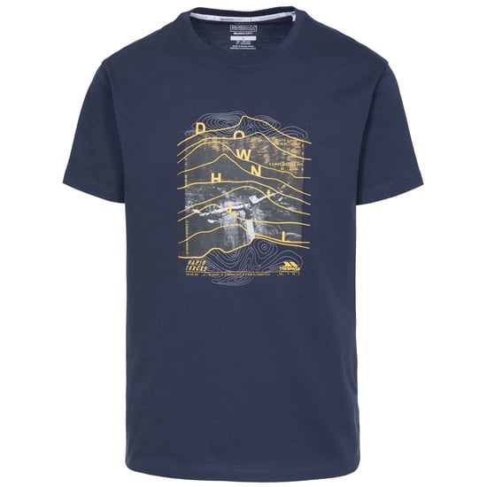 Trespass - T-shirt DOWNHILL - Homme (Bleu marine) - Image 1