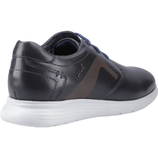 Pod Aston Leder Herren Schnürschuhe Navy - Image 2