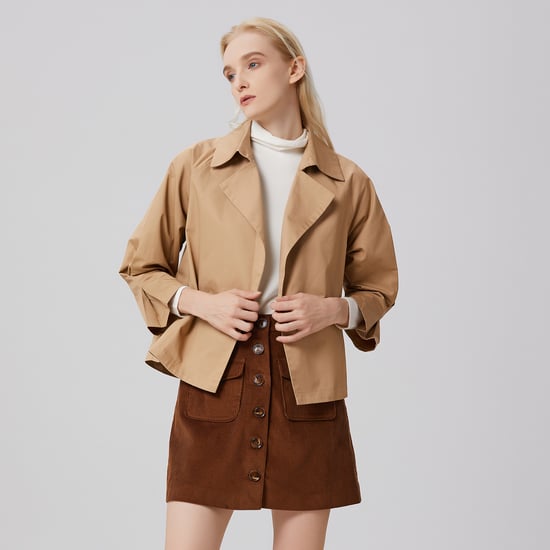 Zweireihiger Trenchcoat aus Baumwolle - Image 4