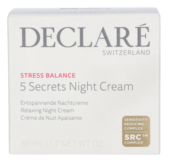 Declare Stressbalance 5 Secrets Night Cream. - Image 2