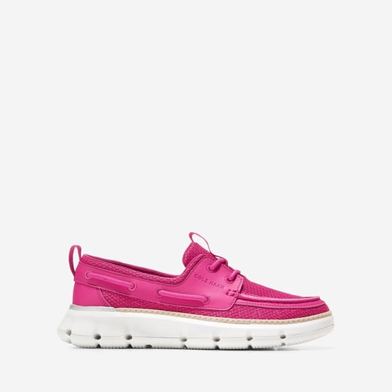 Cole Haan 4.ZeroGrand Regatta Nylon Damen Pink Peacock/Grau/Optic White Loafers - Image 5