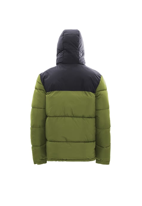 Mo Wattierte Steppjacke Herren Oliv Schwarz - Image 2