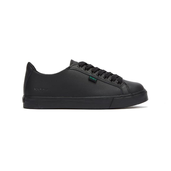 Jungen Mädchen Kickers Jugend Leder Tovni Lacer Turnschuhe - (Schwarz) - Image 5