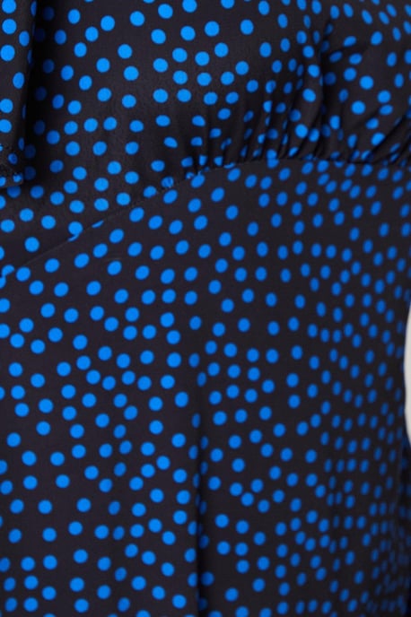 Cobalt Spot Margot Dress
