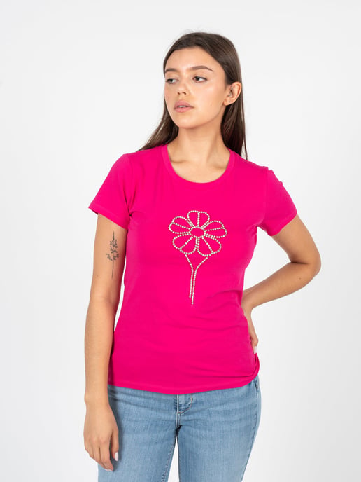 Rebel Queen by Liu Jo T-Shirt Damen pink - Image 3