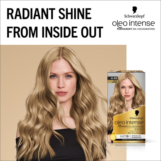 Oleo Intense Permanent Oil Colour Hair Dye, - 8-05 Beige Blonde