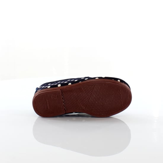 Flossy Style Gallur Navy/White Plimsolls