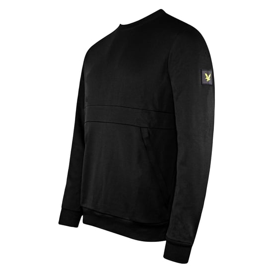 Lyle & Scott Pocket Mens Black Pullover - Image 2