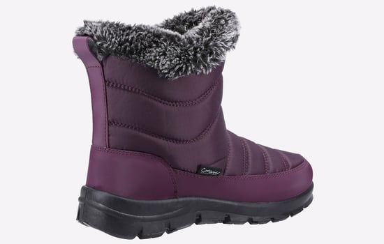 Cotswold Longleat Lila Gummistiefel - Image 3