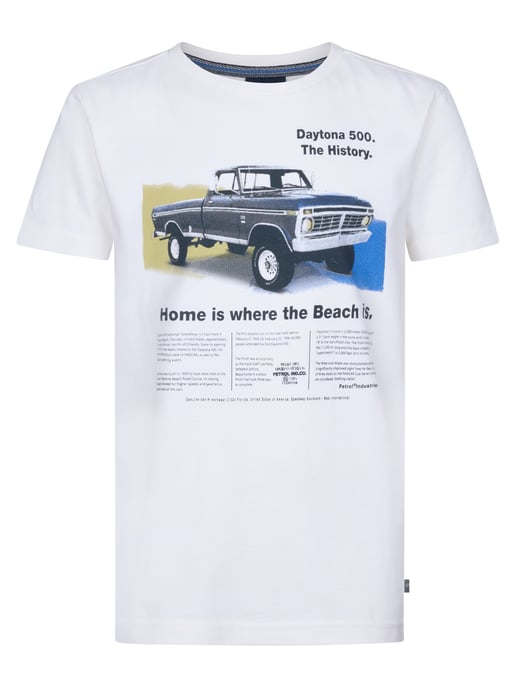 Petrol Industries - T-Shirt mit Aufdruck Lighthouse Jungen - Weiß - Image 1
