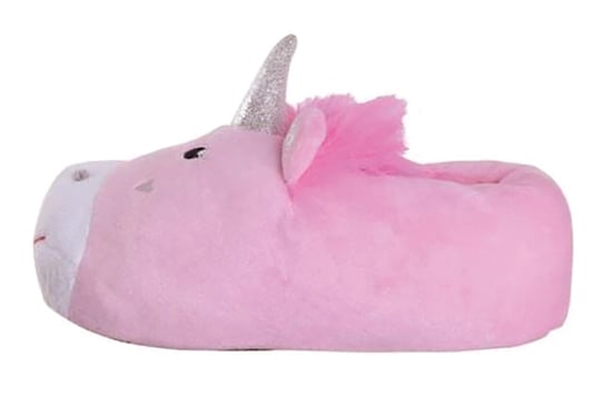 Kinder Rosa Einhorn Plüsch Hausschuhe | Geschenk für Sie | Weihnachten - Rosa - Image 2