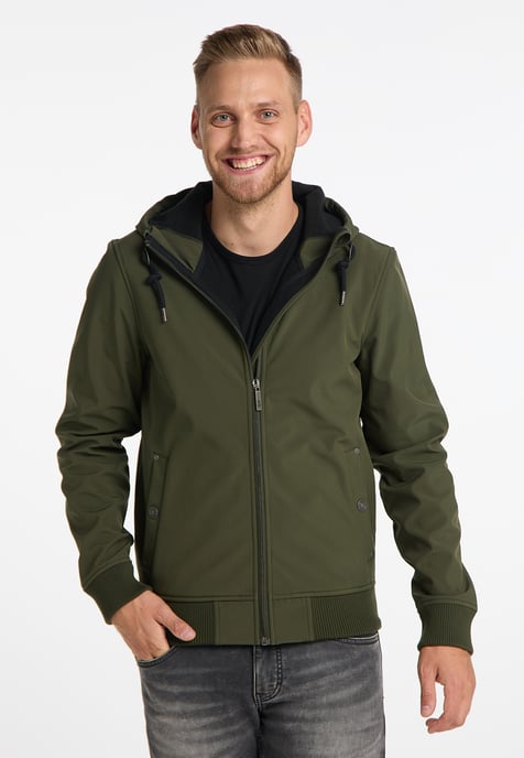 Mo Softshellblouson Herren Dunkeloliv - Image 2
