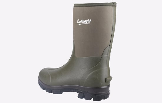 Cotswold Kensington Lederne Grüne Gummistiefel - Image 3