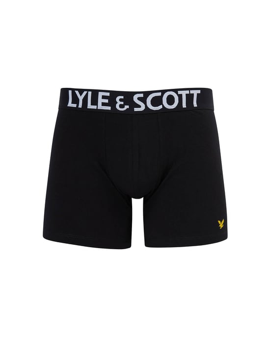 Lyle & Scott – Modische Unterhosen im 3er-Pack in Mehrfarbig - Image 4