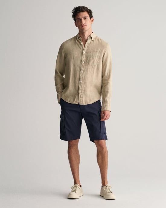 GANT Mens Relaxed Twill Cargo Shorts