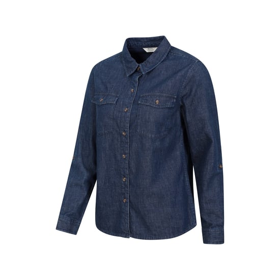 Mountain Warehouse Damen/Damen Darla Denim Shirt (Blau) - Image 6
