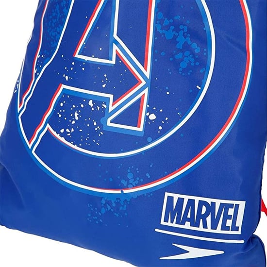 Speedo Marvel Avengers 12L Blau Junior Wet Kit Schwimmtasche - Image 3