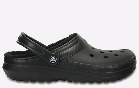 Sabots Classic doubles Crocs Pour Femme en Noir - Image 1
