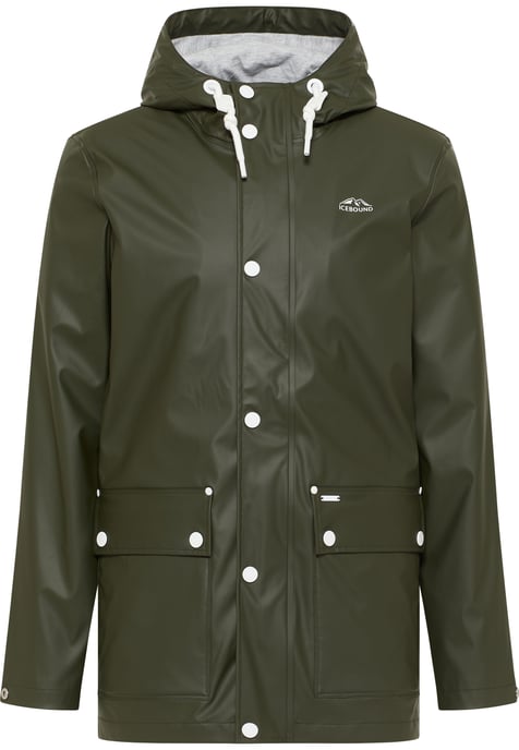 ICEBOUND Regenjacke Herren Dunkeloliv - Image 1