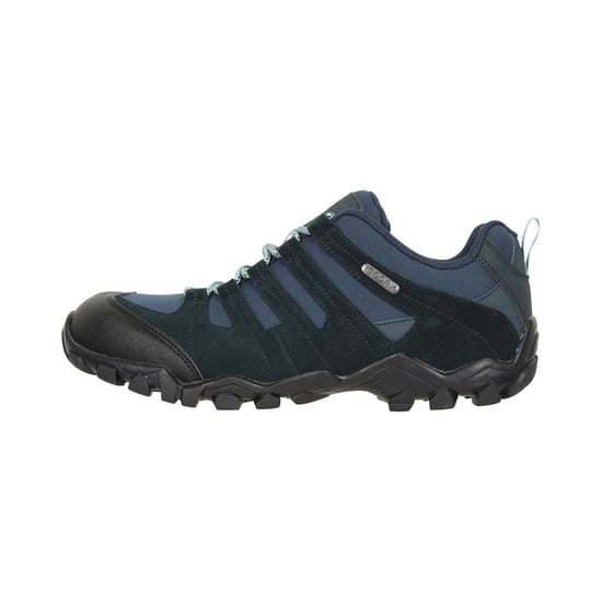 Mountain Warehouse Womens/Ladies Belfour Suede Waterproof Walking Shoes (Navy)