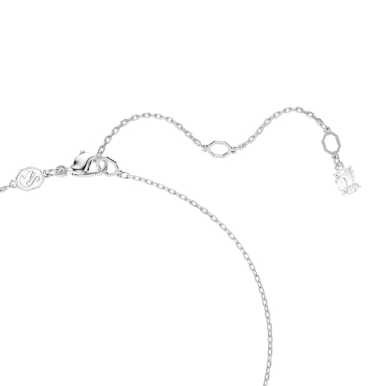 Swarovski 'Matrix' Damen Halskette aus Basismetall - Silber 5701903 - Image 3