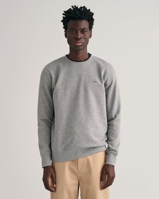 Gant Regular Shield C-Neck Sweat Sweatshirt - Image 1
