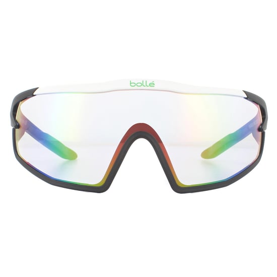 Bolle Sonnenbrille B-Rock Pro 12630 Matte White Phantom Clear Green Photochromic - Image 1