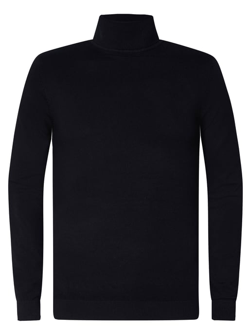 Petrol Industries - Essential Rollkragenpullover Männer - Schwarz - Image 1