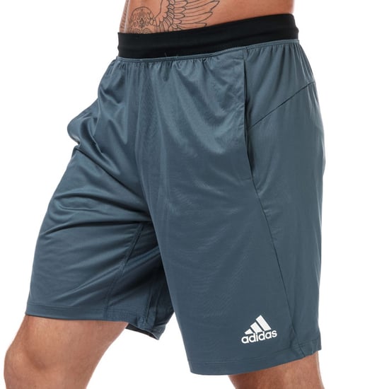 Men's adidas 4KRFT Sport Ultimate 9-Inch Knit Shorts in Blue