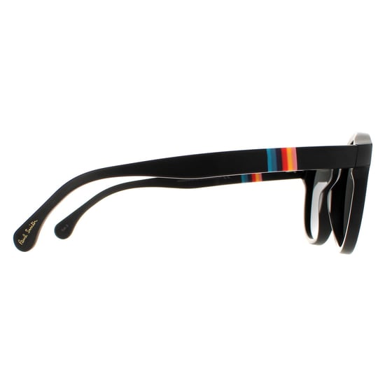 Paul Smith Round Womens Matte Black Grey Gradient PSSN056 Deeley