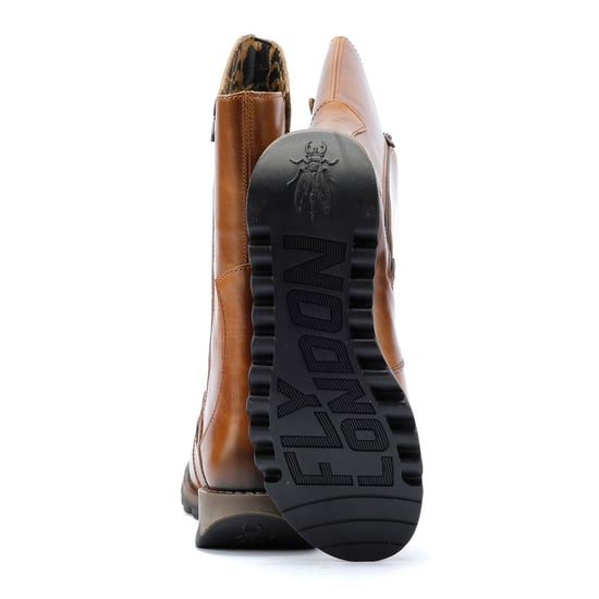 Fly London Mes 2 Damenstiefel Aus Braunem Leder - Image 4