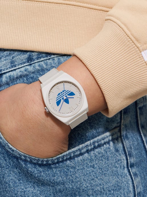Adidas Originals Project Two Unisex Weißer Uhr AOST23048 - Image 4