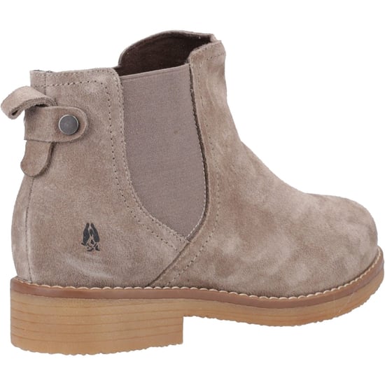 Hush Puppies Maddy Wide Wildleder Damen Grau Stiefel - Image 2