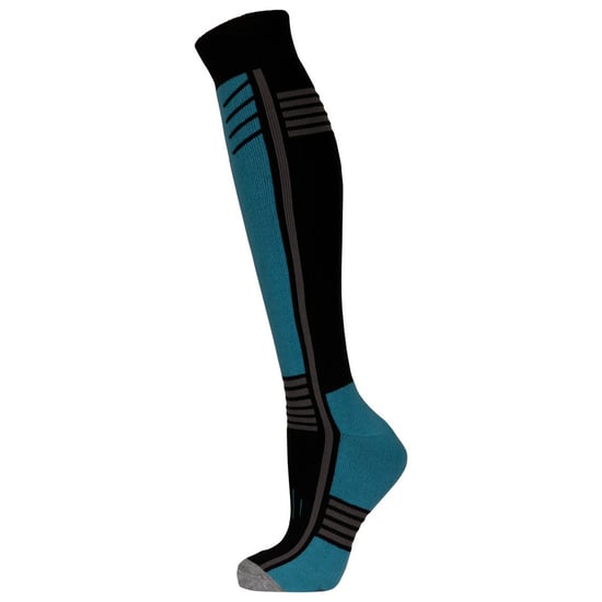 Trespass - "Icy" Skisocken für Herren/Damen Unisex (Schwarz/Blaugrau) - Image 3