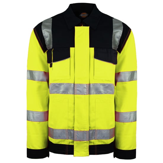 Dickies hohe Sichtbarkeit Herren gelbe Alltagsjacke - Image 1