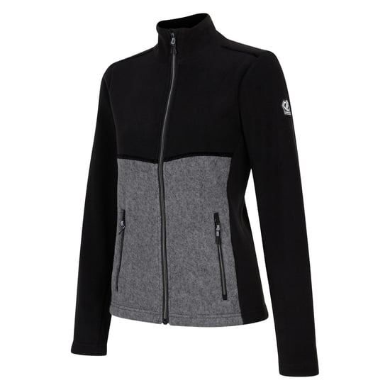 Dare 2B Thriving Fleecejacke für Damen (Schwarz/Anthrazit meliert) - Image 3
