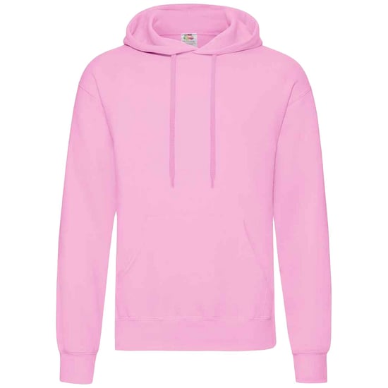 Fruit of the Loom - "Classic" Sweatshirt mit Kapuze für Herren/Damen Unisex (Hellrosa) - Image 1