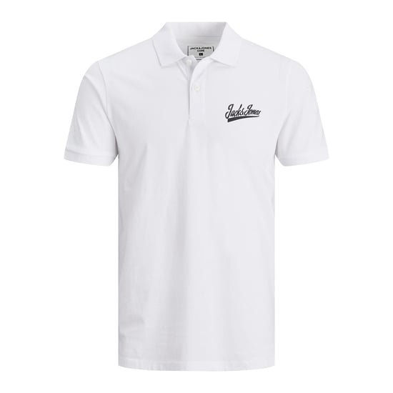 Jack & Jones Men's Logo Polo Shirt, short-sleeved, casual