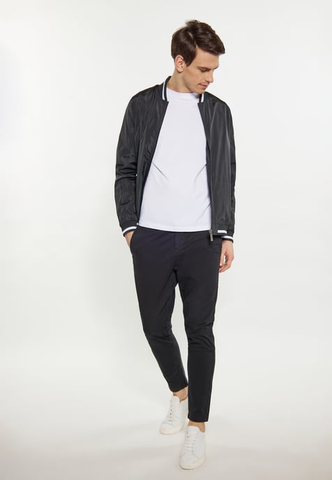 Mo Collegejacke Herren schwarz - Image 2