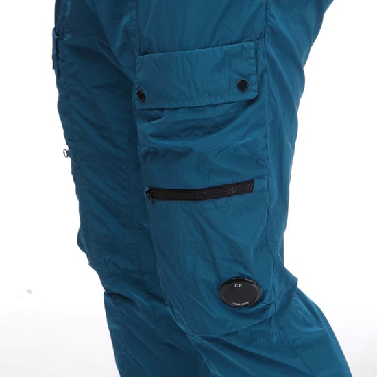Men's C.P. Company Chrome-R Regular Utility Pants in Blue